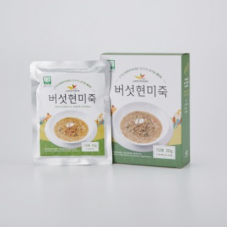 유기농버섯현미죽