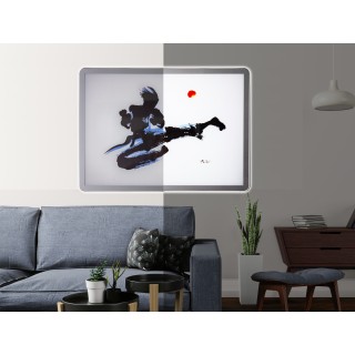 이성근화백LED 조명액자 태권도