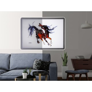 이성근화백LED 조명액자 말